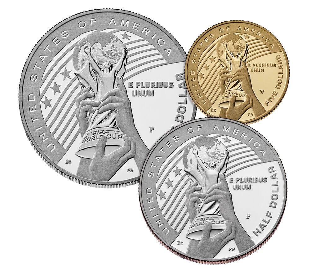 FIFA World Cup 2026™ Three-Coin Proof Set | U.S. Mint